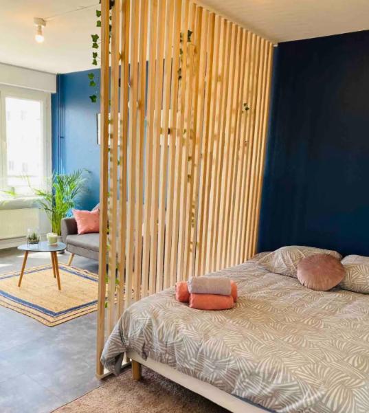 Le 610 - Cosy - Stationnement Gratuit & Wifi Apartment Saint-Etienne  Luaran gambar